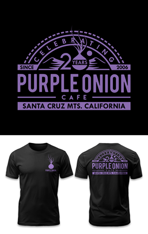 Design de T-shirt par D'Mono pour purple onion inc | Design : #36750211