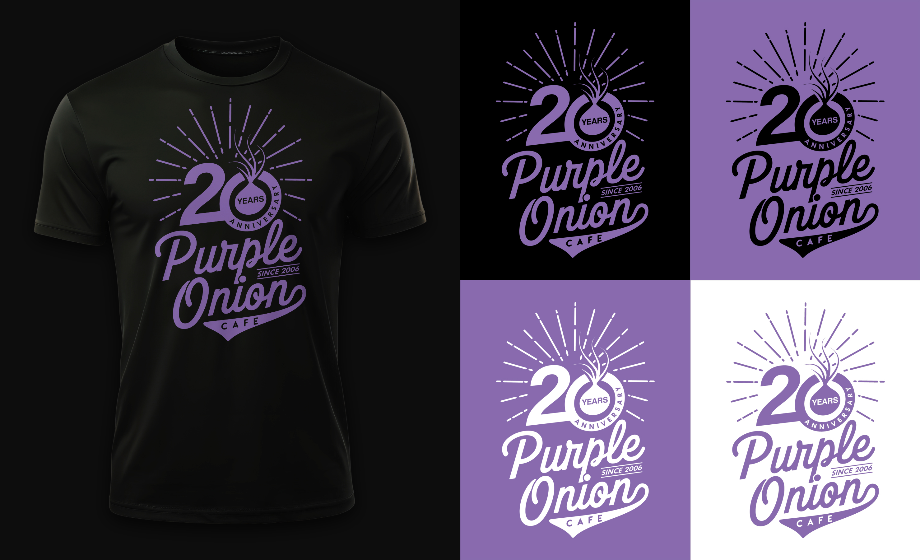 Design de T-shirt par D'Mono pour purple onion inc | Design #36760765