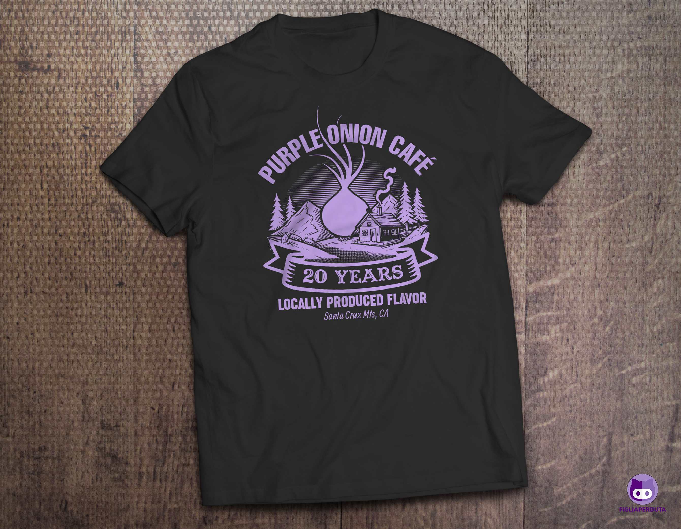 T-shirt Design by FigliaPerduta for purple onion inc | Design #36728962