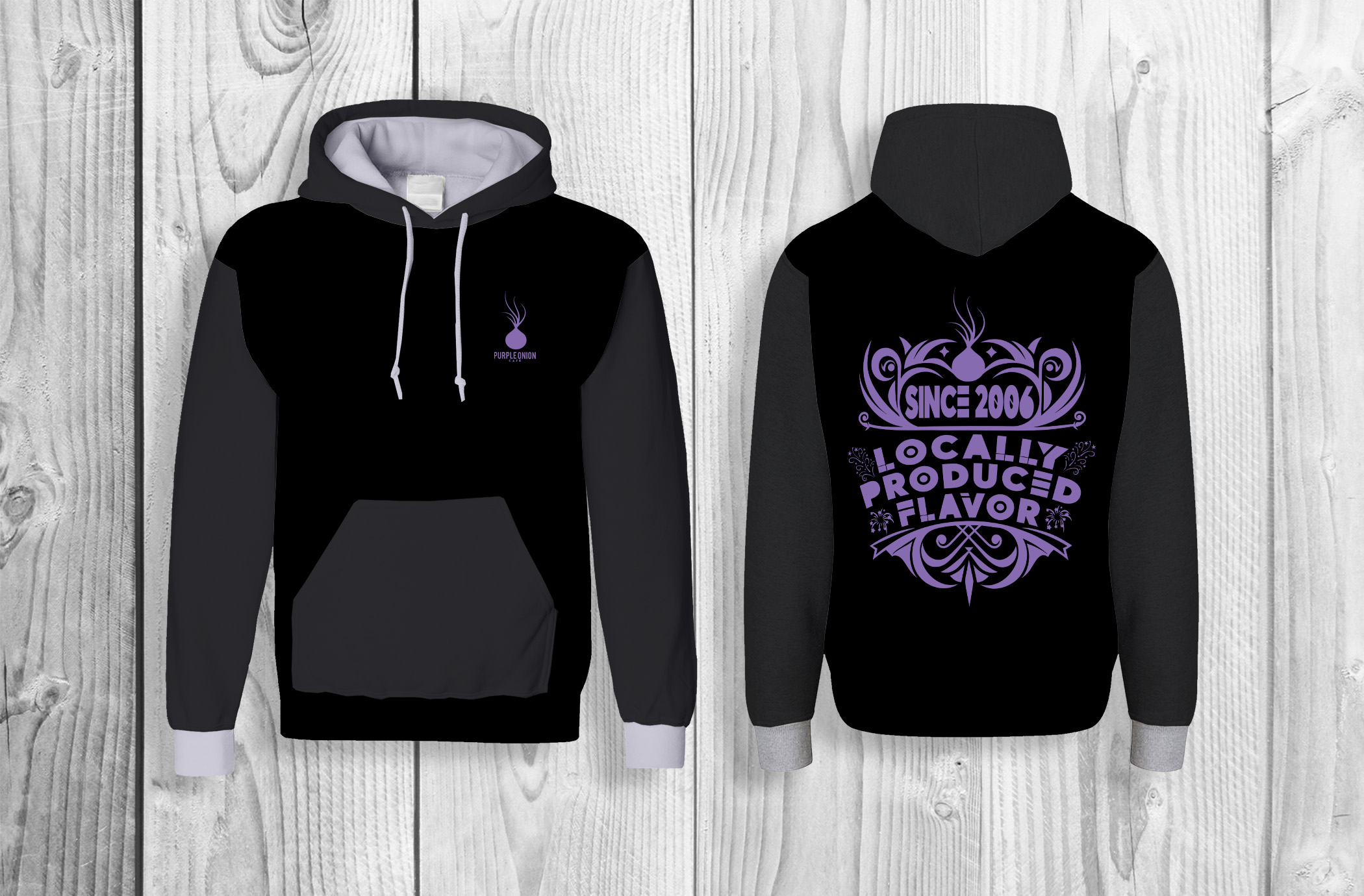 Design de T-shirt par OxlipcoSystems pour purple onion inc | Design #36730044