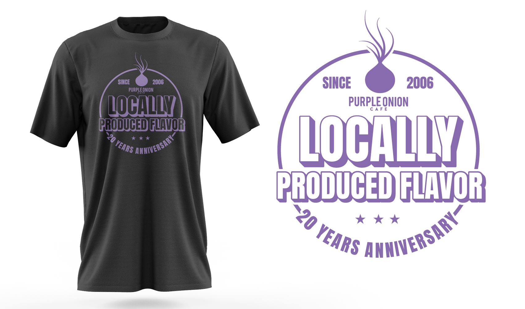 Design de T-shirt par Risallah pour purple onion inc | Design #36728546