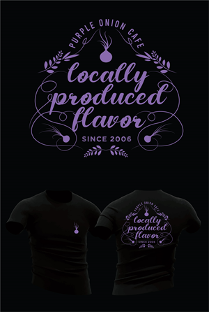 Design de T-shirt par ally designs pour purple onion inc | Design : #36728620