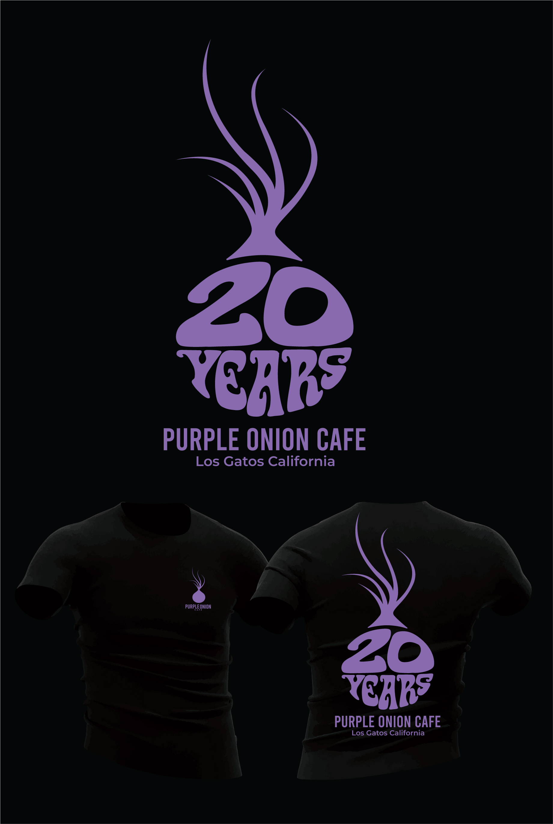 Diseño de Camiseta por ally designs para purple onion inc | Diseño #36763985
