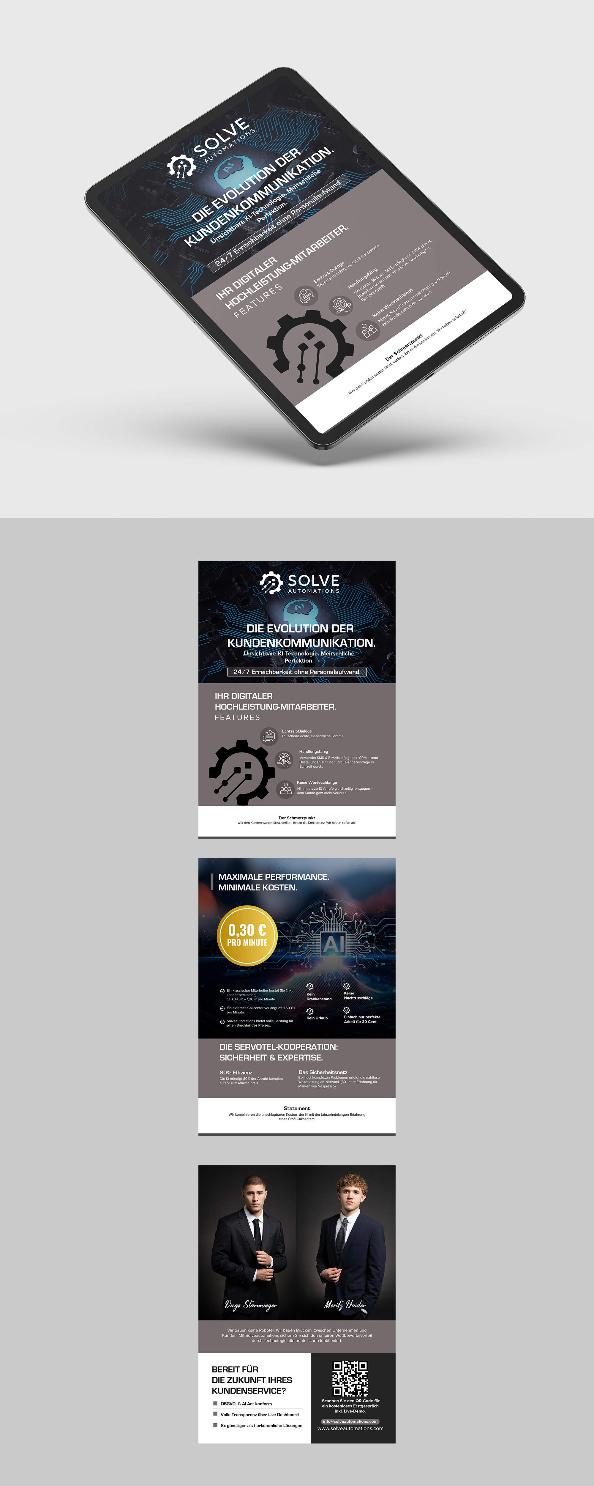 Diseño de Flyer por Design Motion para Solveautomations OG | Diseño #36741536