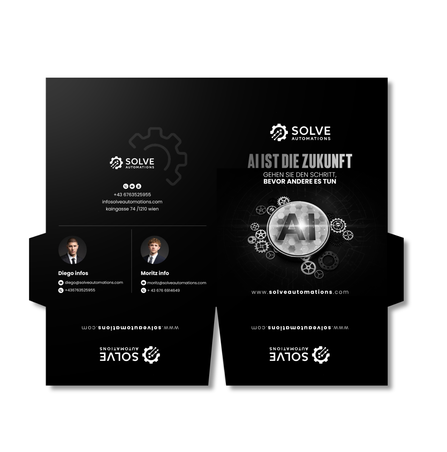 Flyer-Design von debdesign für Solveautomations OG | Design #36727126