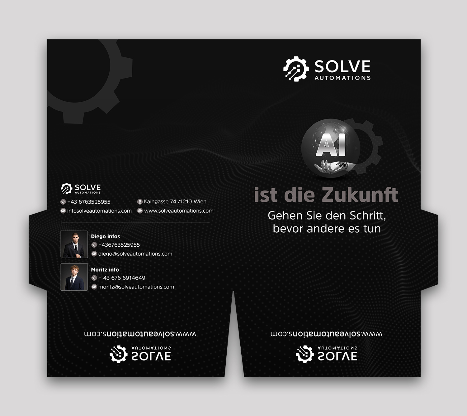 Flyer-Design von debdesign für Solveautomations OG | Design #36727128