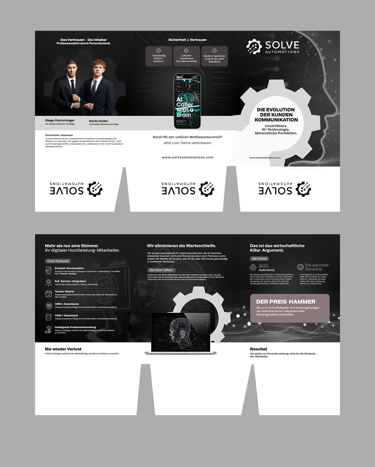 Flyer-Design von debdesign für Solveautomations OG | Design #36728112