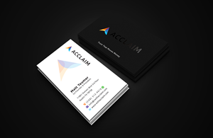 Design de Carte de Visite par Creative Moon Design pour Acclaim | Design : #36725278