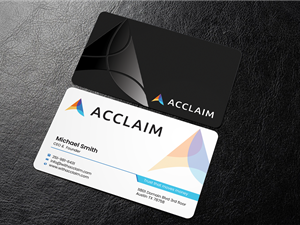 Visitenkarten-Design von Graphixpointt für Acclaim | Design: #36731255