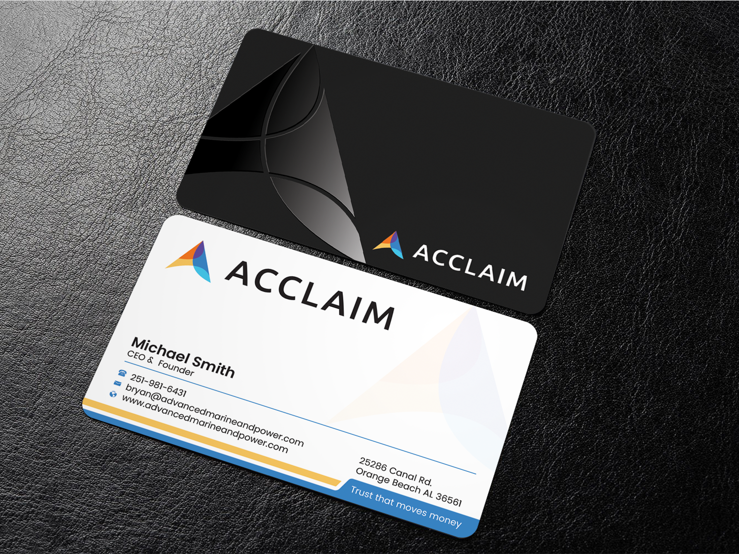 Design de Carte de Visite par Graphixpointt pour Acclaim | Design #36731256