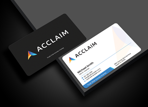 Visitenkarten-Design von Graphixpointt für Acclaim | Design: #36731261