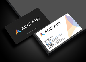 Visitenkarten-Design von Graphixpointt für Acclaim | Design: #36731266