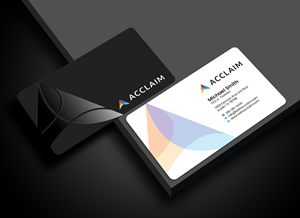 Visitenkarten-Design von Graphixpointt für Acclaim | Design: #36731273