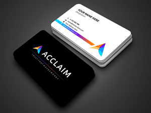 Design de Carte de Visite par Rajneesha pour Acclaim | Design : #36733007