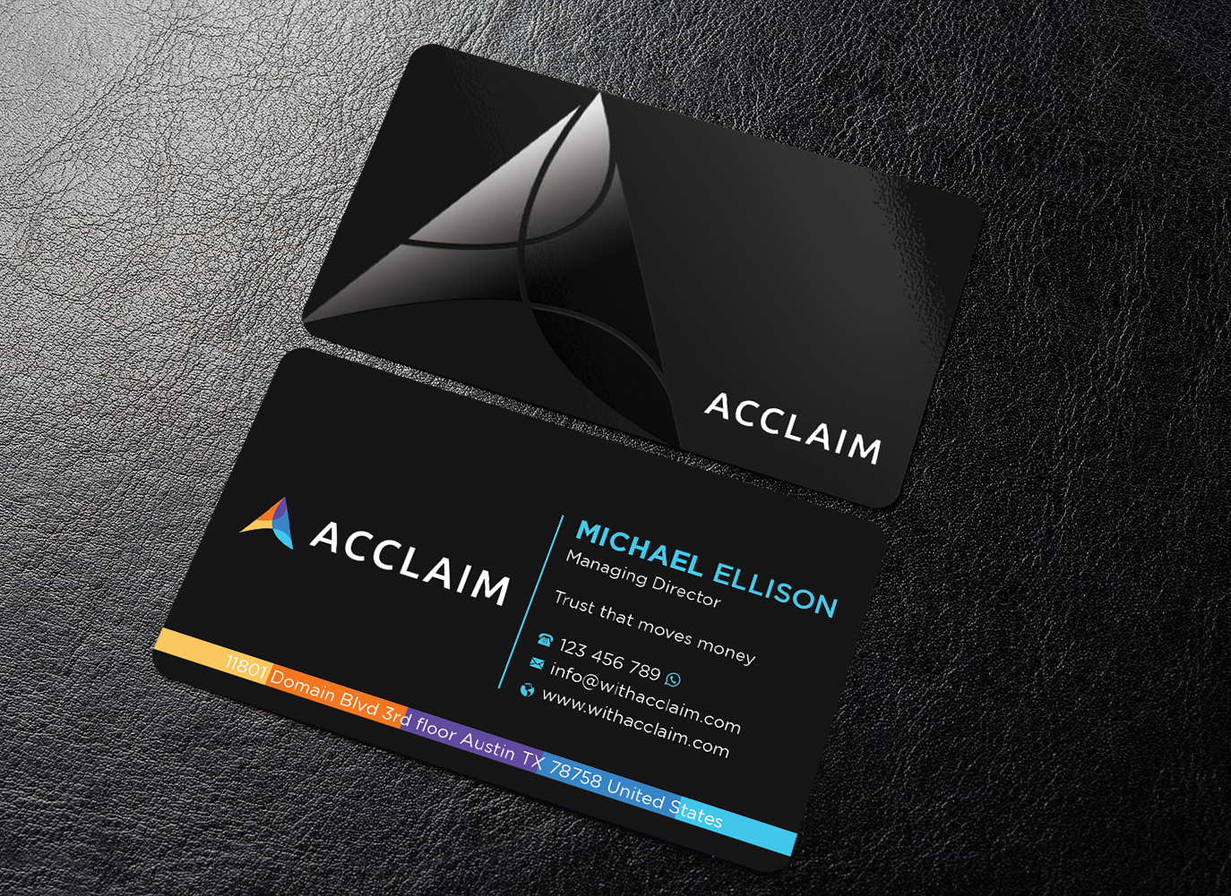 Design de Carte de Visite par Expert Bappy pour Acclaim | Design #36725916