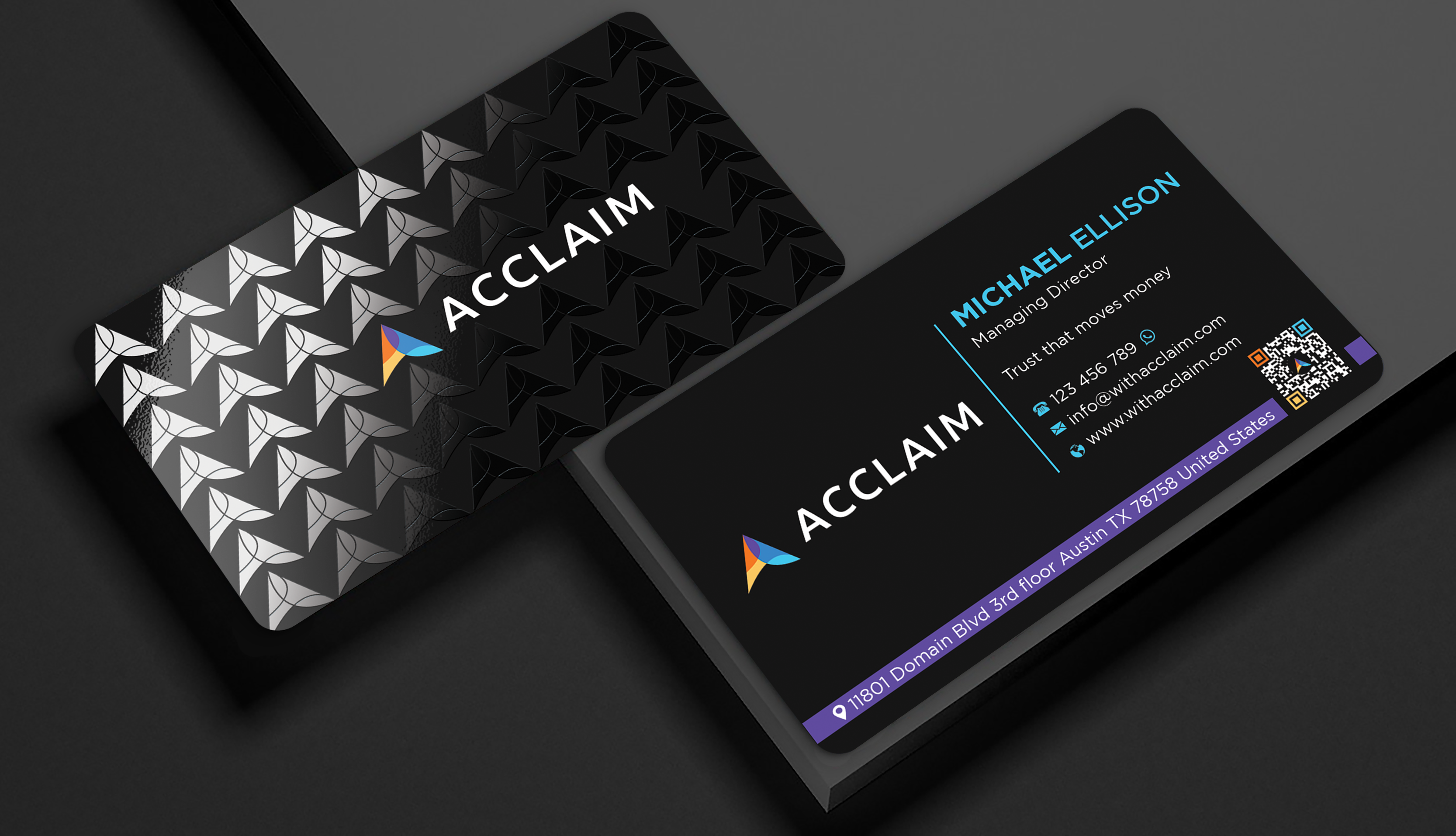 Design de Carte de Visite par Expert Bappy pour Acclaim | Design #36725951