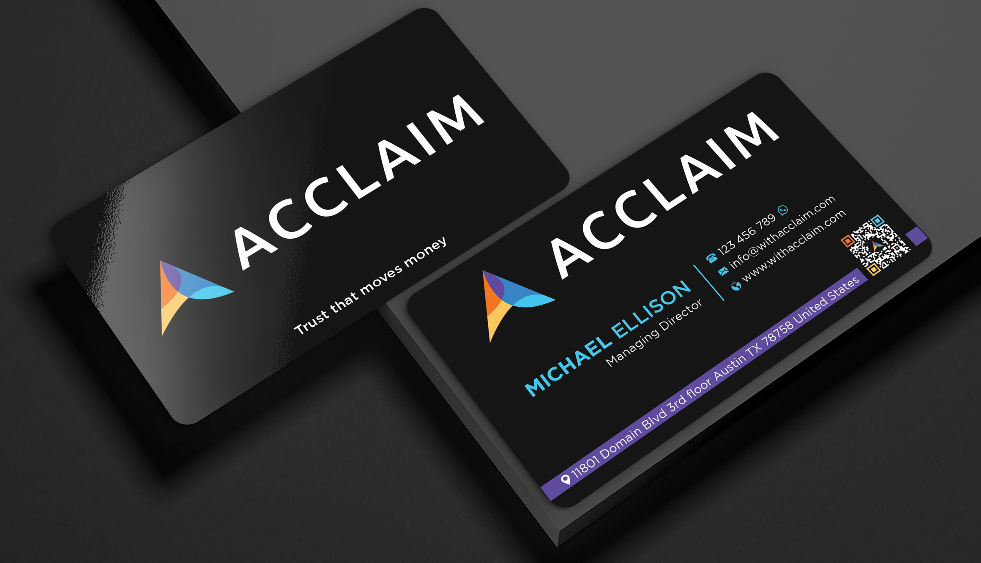 Visitenkarten-Design von Expert Bappy für Acclaim | Design #36725961