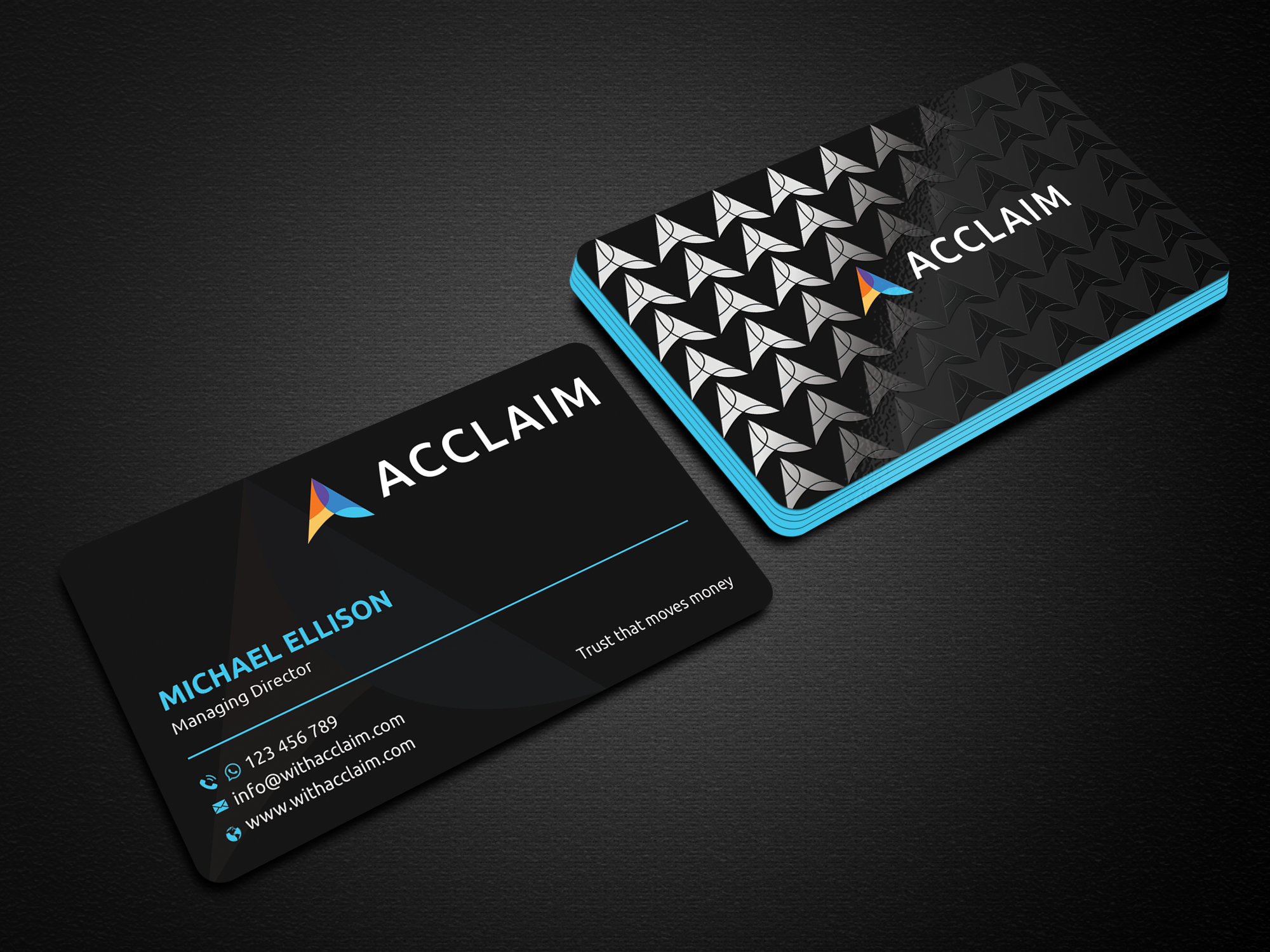 Design de Carte de Visite par Expert Bappy pour Acclaim | Design #36735209