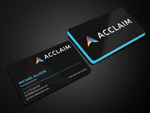 Design de Carte de Visite par Expert Bappy pour Acclaim | Design : #36735211