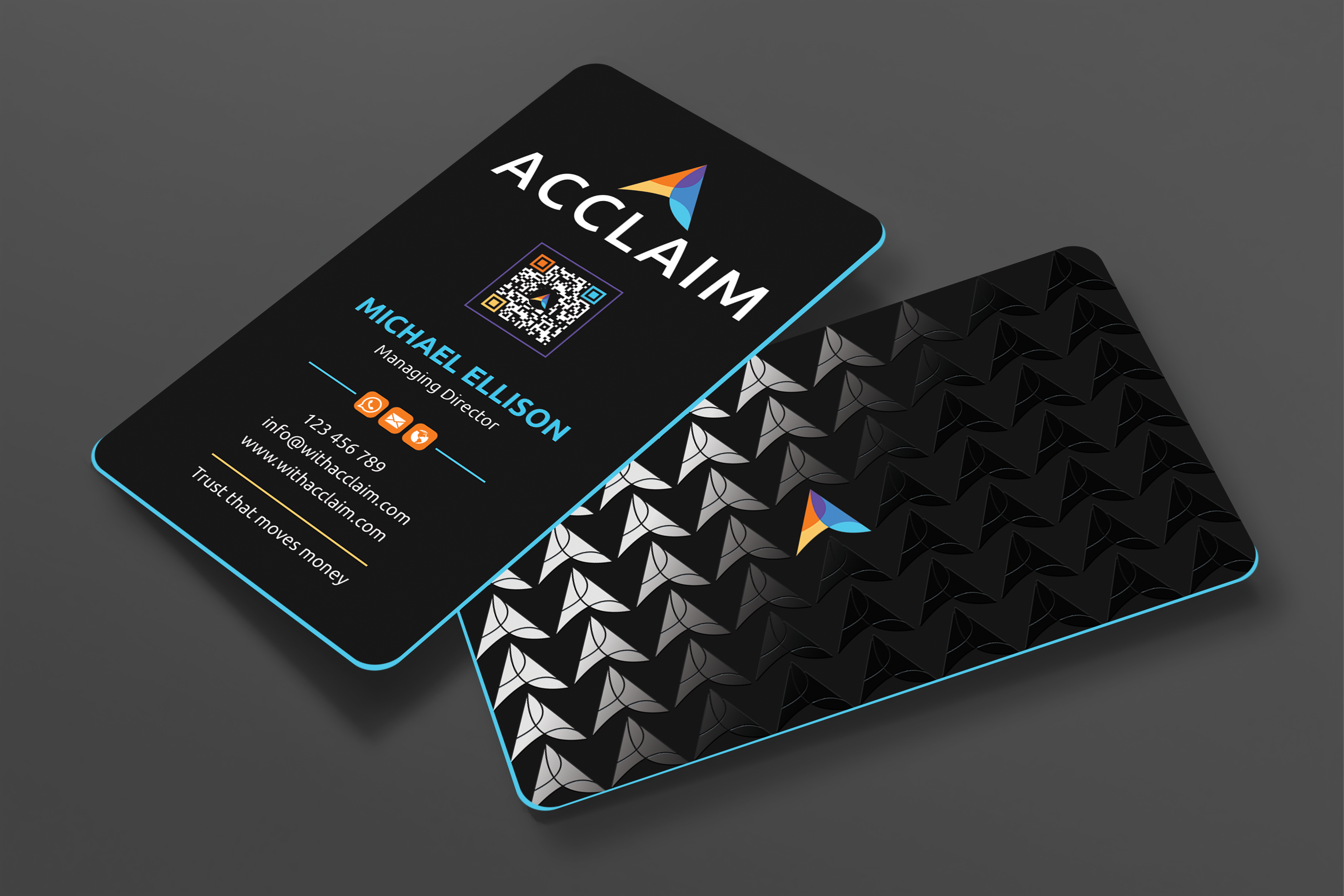 Business Card Design by Expert Bappy for Acclaim | Design #36735341
