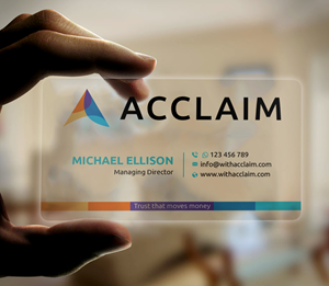 Design de Carte de Visite par Expert Bappy pour Acclaim | Design : #36735737