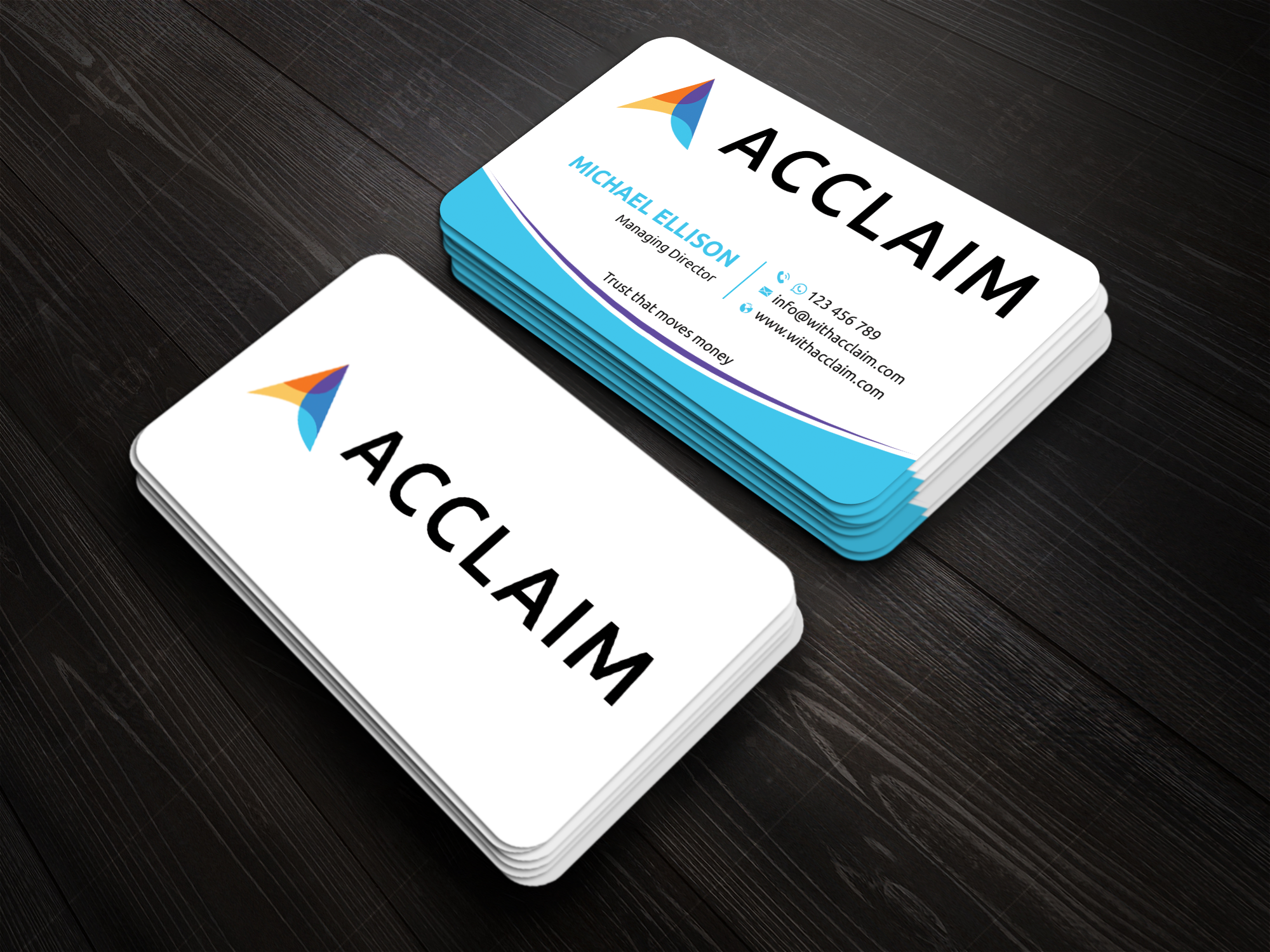 Design de Carte de Visite par Expert Bappy pour Acclaim | Design #36735767