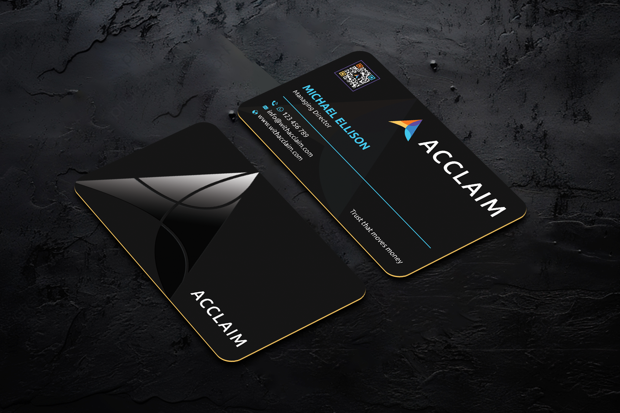 Business Card Design by Expert Bappy for Acclaim | Design #36735951