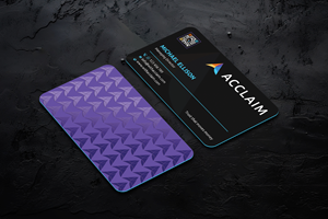 Design de Carte de Visite par Expert Bappy pour Acclaim | Design : #36735954