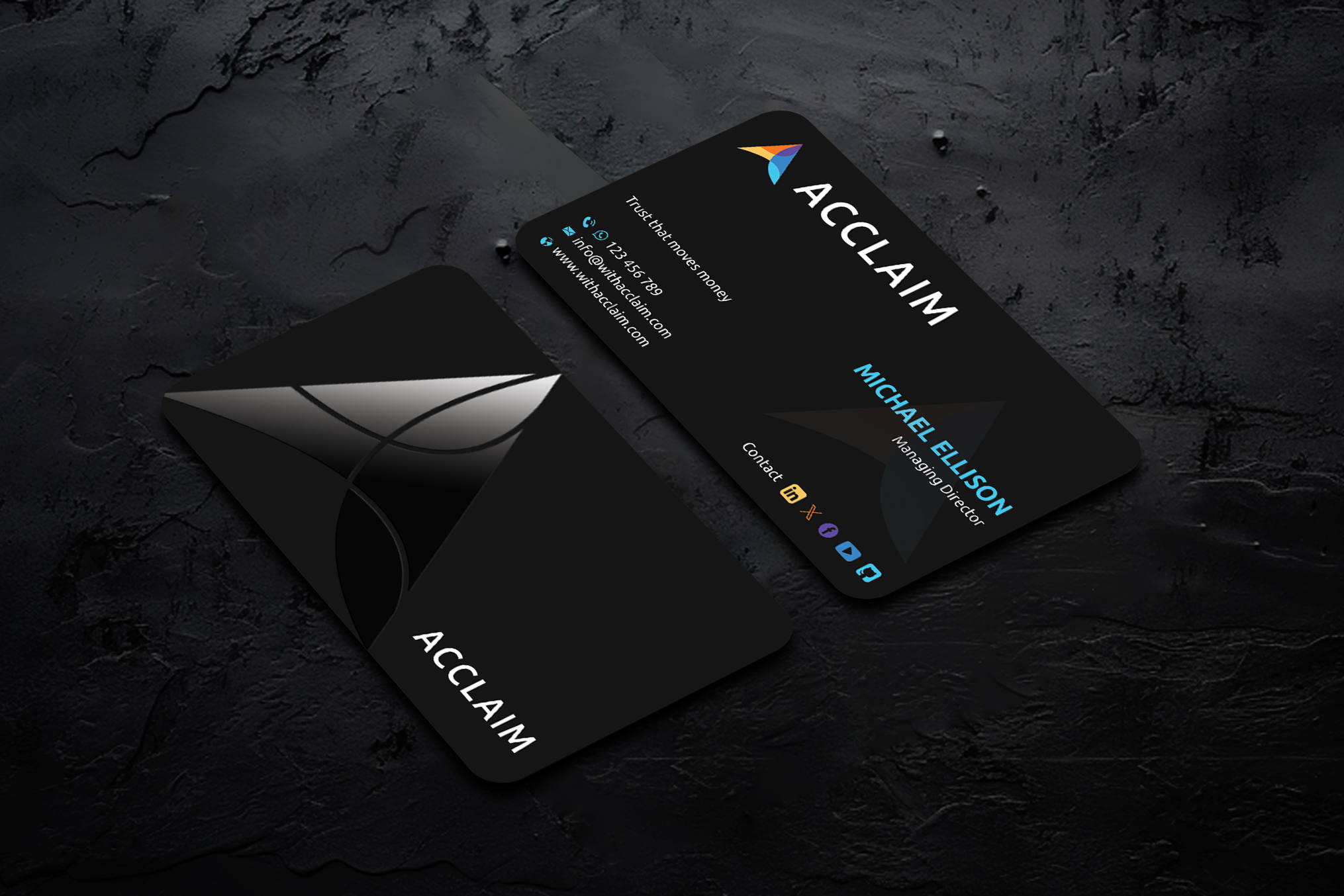 Visitenkarten-Design von Expert Bappy für Acclaim | Design #36736674