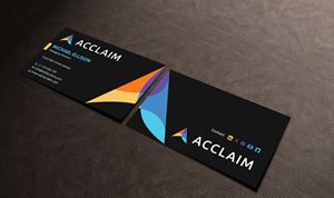 Visitenkarten-Design von Expert Bappy für Acclaim | Design: #36737006