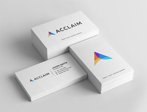 Visitenkarten-Design von Sun Moon Graphic Designer für Acclaim | Design: #36731763