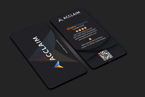 Business Card Design by DesignerShahadat for Acclaim | Design: #36730116