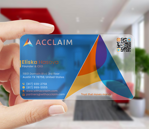 Business Card Design by DesignerShahadat for Acclaim | Design: #36730159