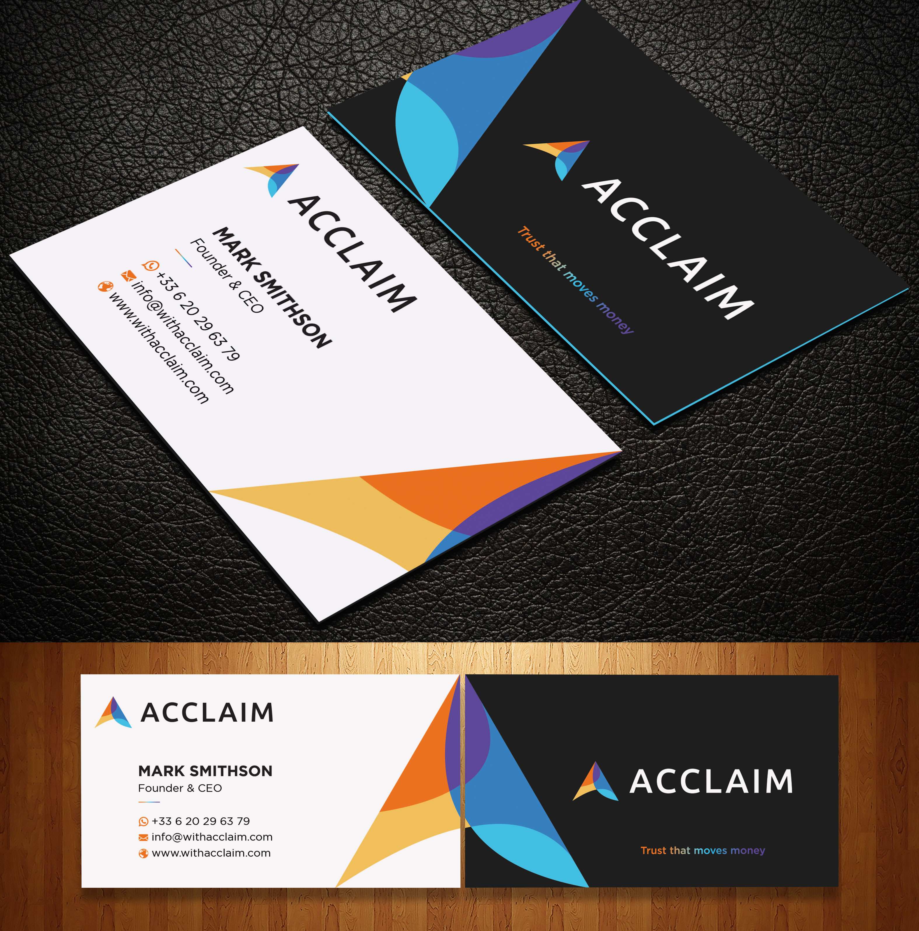 Design de Carte de Visite par Sabbir_2025 pour Acclaim | Design #36725521