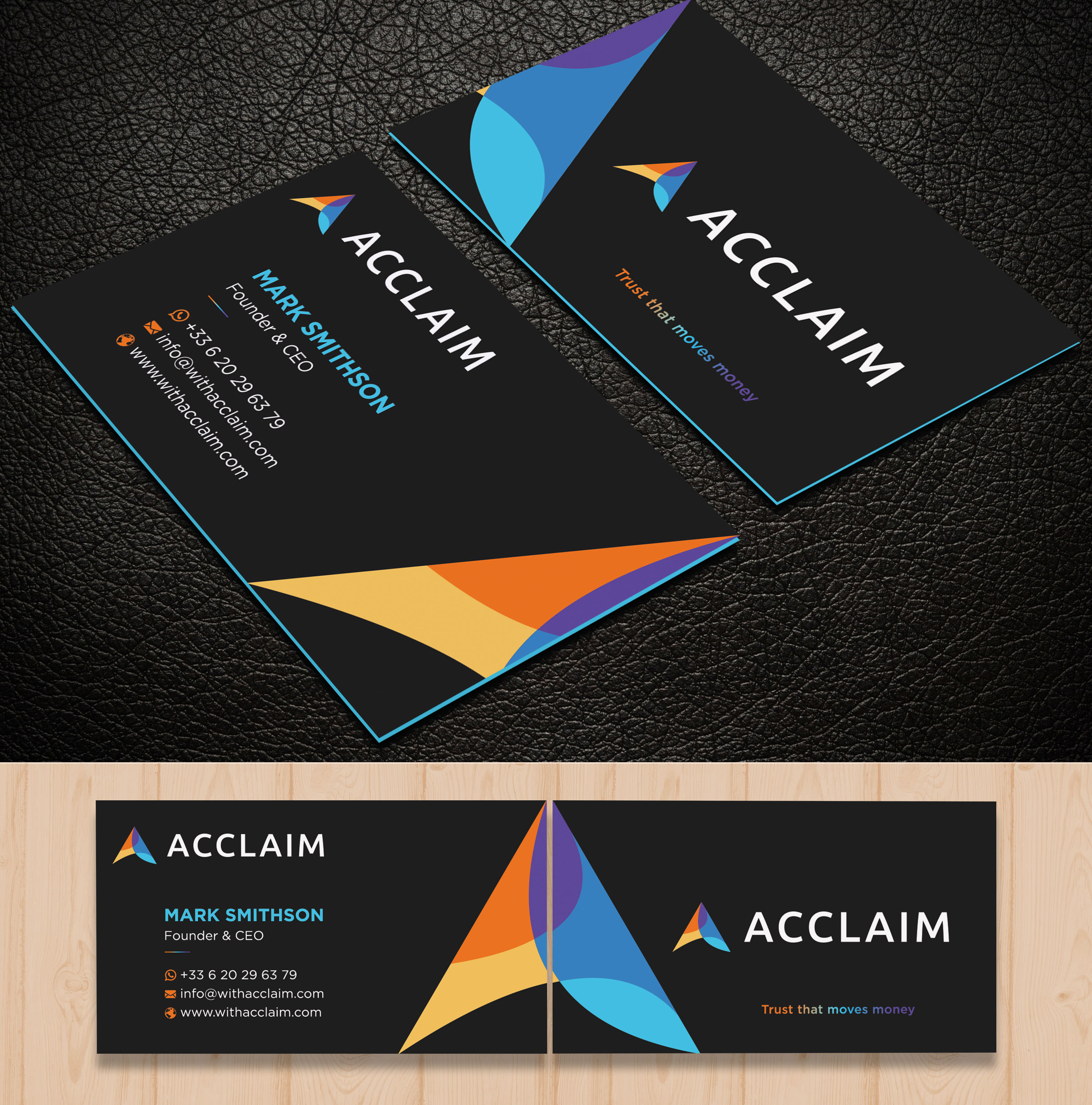 Visitenkarten-Design von Sabbir_2025 für Acclaim | Design #36729940