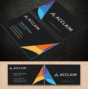 Visitenkarten-Design von Sabbir_2025 für Acclaim | Design: #36729940