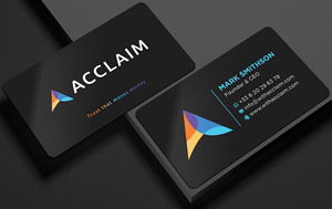 Visitenkarten-Design von Sabbir_2025 für Acclaim | Design: #36759518