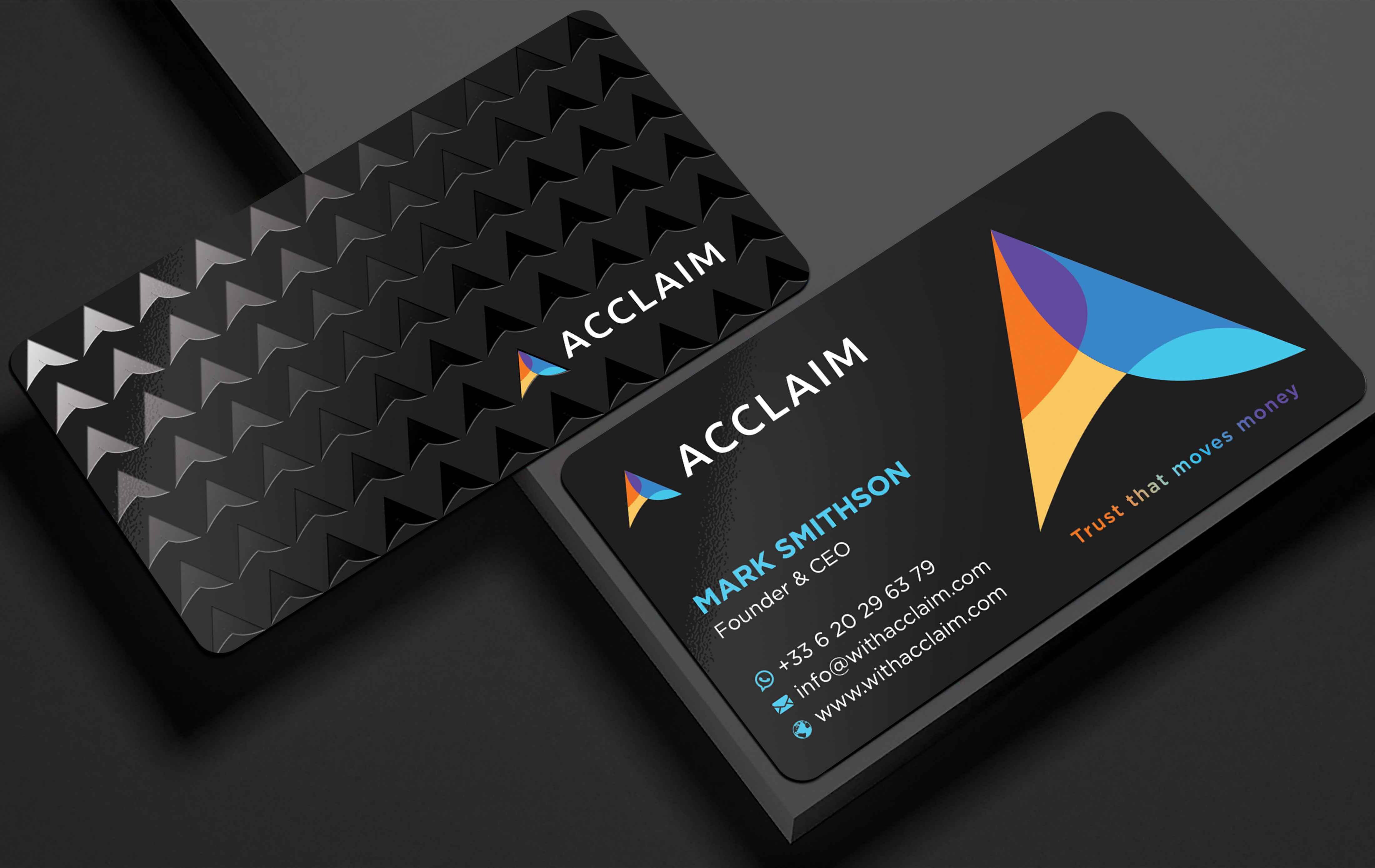 Visitenkarten-Design von Sabbir_2025 für Acclaim | Design #36759571