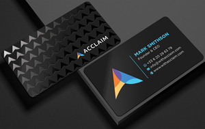 Visitenkarten-Design von Sabbir_2025 für Acclaim | Design: #36759577