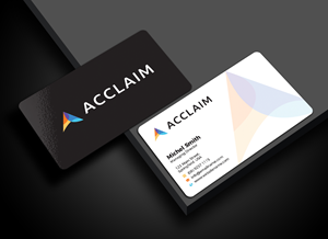 Business Card Design by Md. Abuhanifa for Acclaim | Design: #36725743