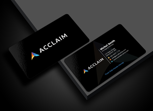 Visitenkarten-Design von Md. Abuhanifa für Acclaim | Design: #36725899