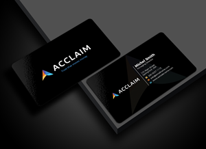 Business Card Design by Md. Abuhanifa for Acclaim | Design: #36725903