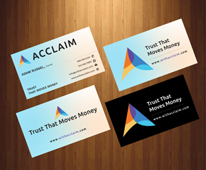 Visitenkarten-Design von HarmiDesigning für Acclaim | Design: #36727601