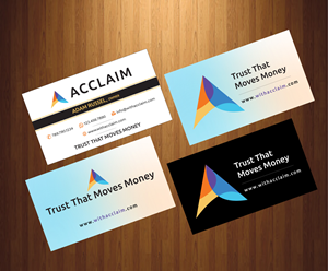Visitenkarten-Design von HarmiDesigning für Acclaim | Design: #36727602