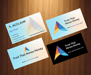 Visitenkarten-Design von HarmiDesigning für Acclaim | Design: #36727607