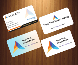 Visitenkarten-Design von HarmiDesigning für Acclaim | Design: #36727612