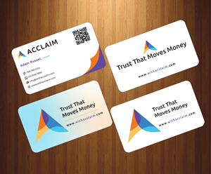 Visitenkarten-Design von HarmiDesigning für Acclaim | Design: #36727614