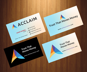 Visitenkarten-Design von HarmiDesigning für Acclaim | Design: #36727617