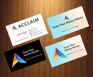 Visitenkarten-Design von HarmiDesigning für Acclaim | Design: #36727618