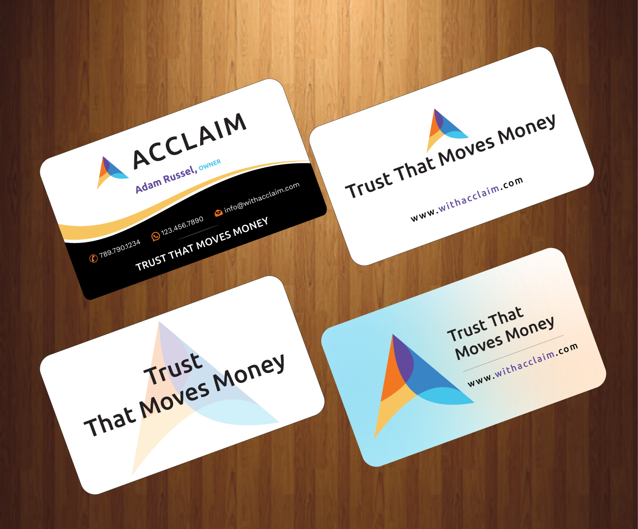 Visitenkarten-Design von HarmiDesigning für Acclaim | Design #36727915